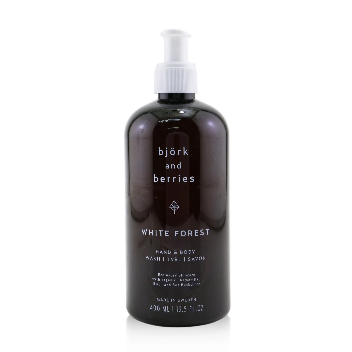 Bjork & Berries White Forest Hand & Body Wash  400ml/13.5oz - Olabens