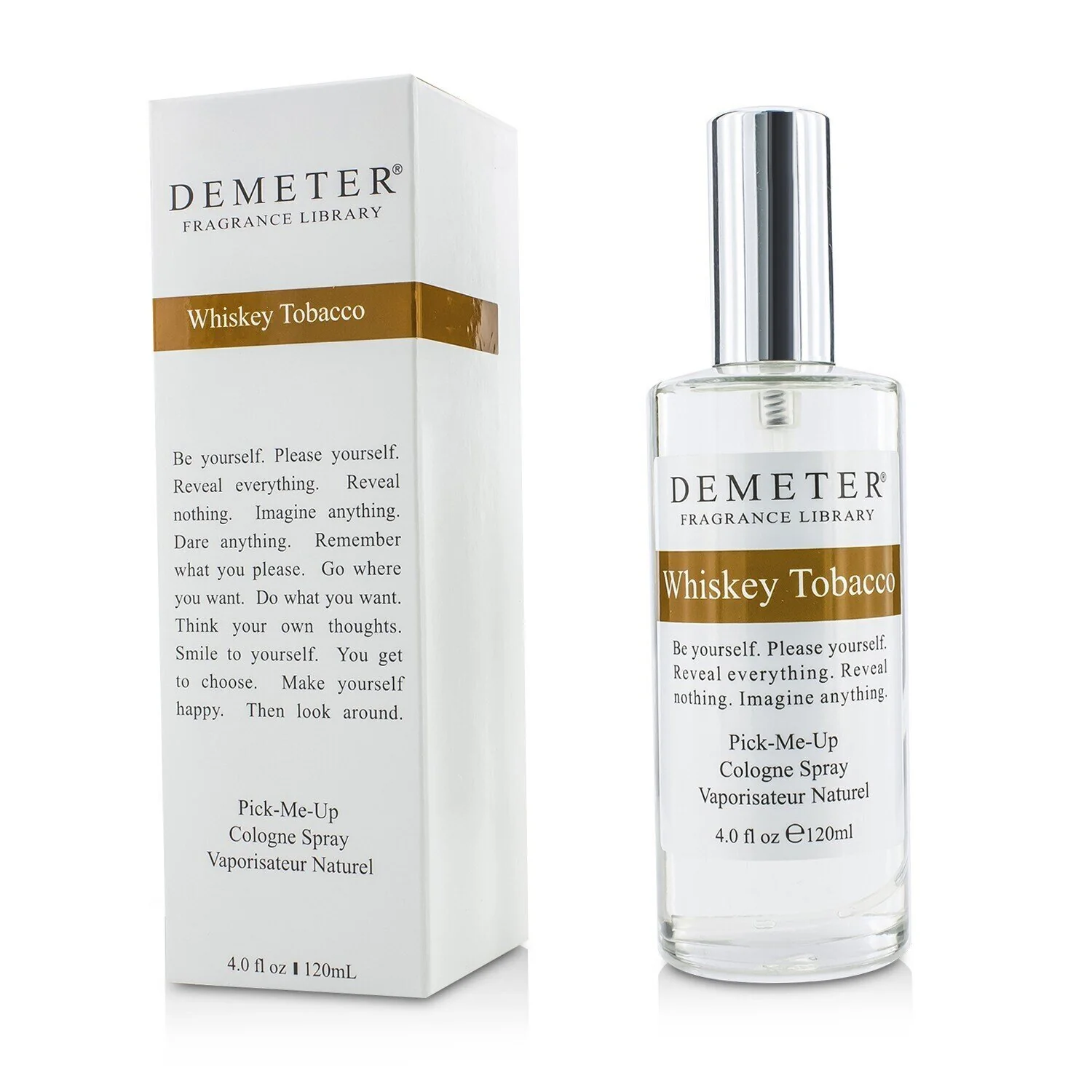 Demeter Whiskey Tobacco Cologne Spray  120ml/4oz - Olabens