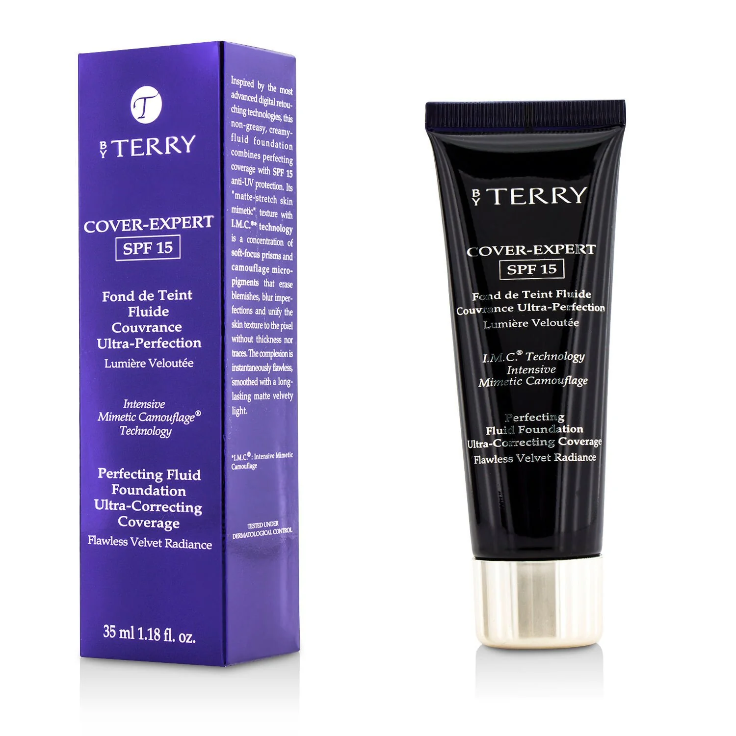 By Terry Cover Expert Perfecting Fluid Foundation SPF15 - # 01 Fair Beige  35ml/1.18oz - Olabens