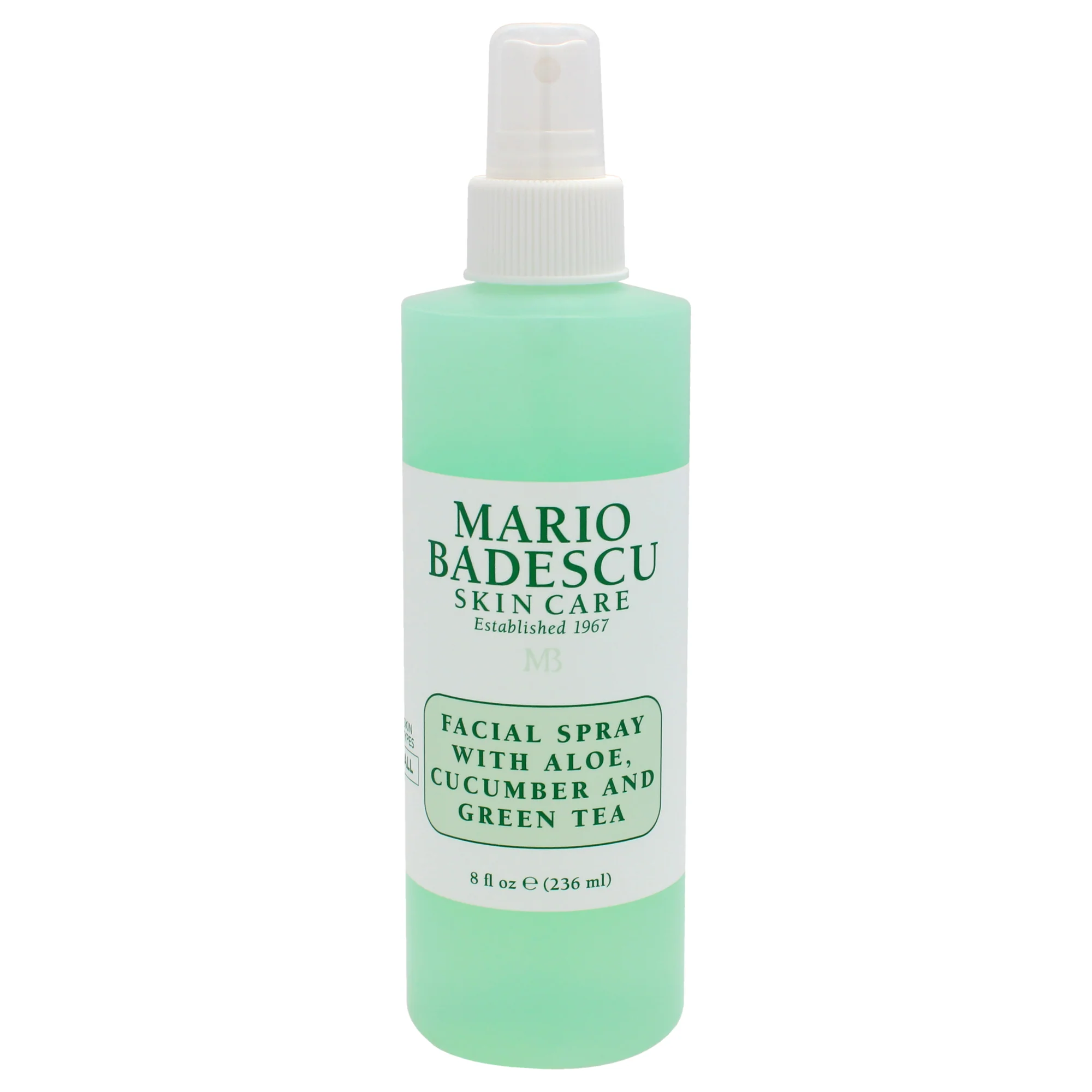 Mario Badescu Facial Spray with Aloe Cucumber and Green Tea by Mario Badescu for Women - 8 oz Spray - Olabens