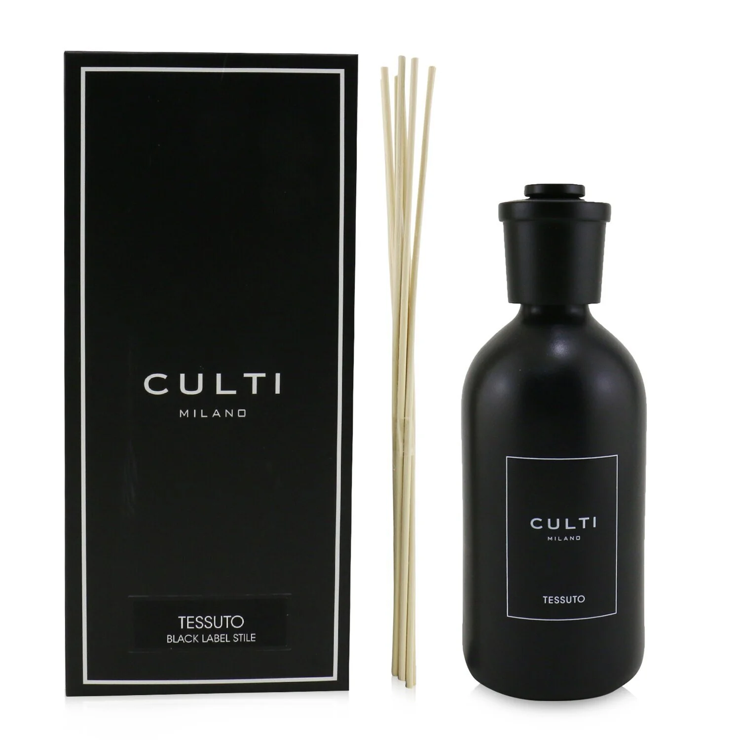 Culti Black Label Stile Room Diffuser - Tessuto  500ml/16.9oz - Olabens