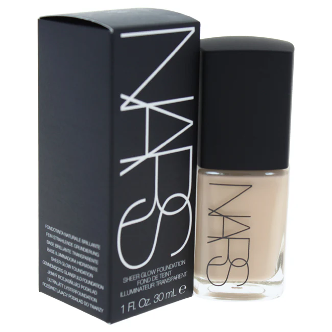 NARS Sheer Glow Foundation - Mont Blanc/Light by NARS for Women - 1 oz Foundation - Olabens