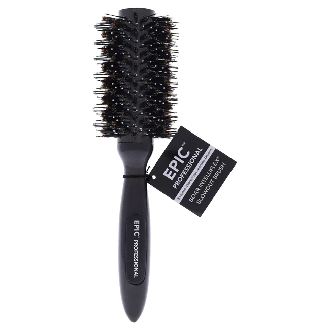 Wet Brush Epic Pro Boar Intelliflex Blowout Round Brush - Medium by Wet Brush for Unisex - 2.5 Inch Hair Brush - Olabens