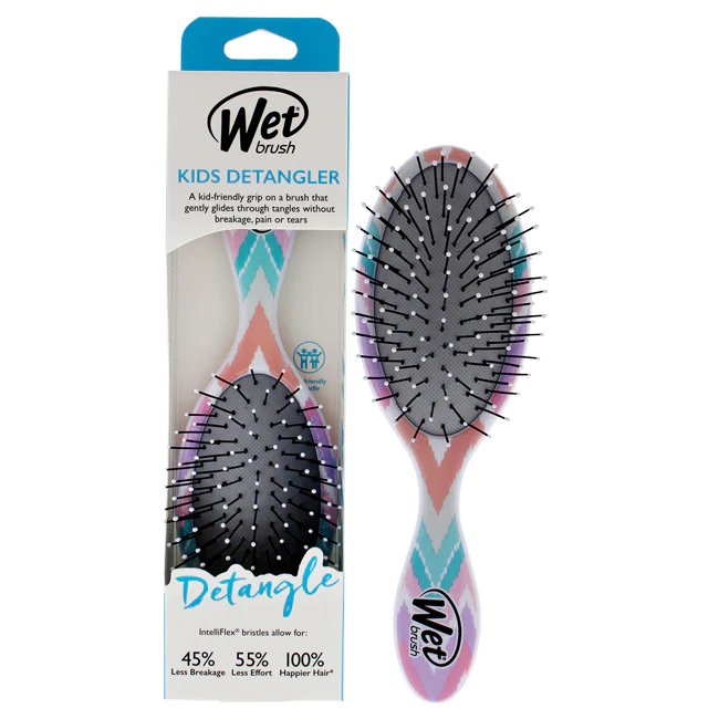 Wet Brush Kids Detangler Brush - Chevron by Wet Brush for Kids - 1 Pc Hair Brush - Olabens