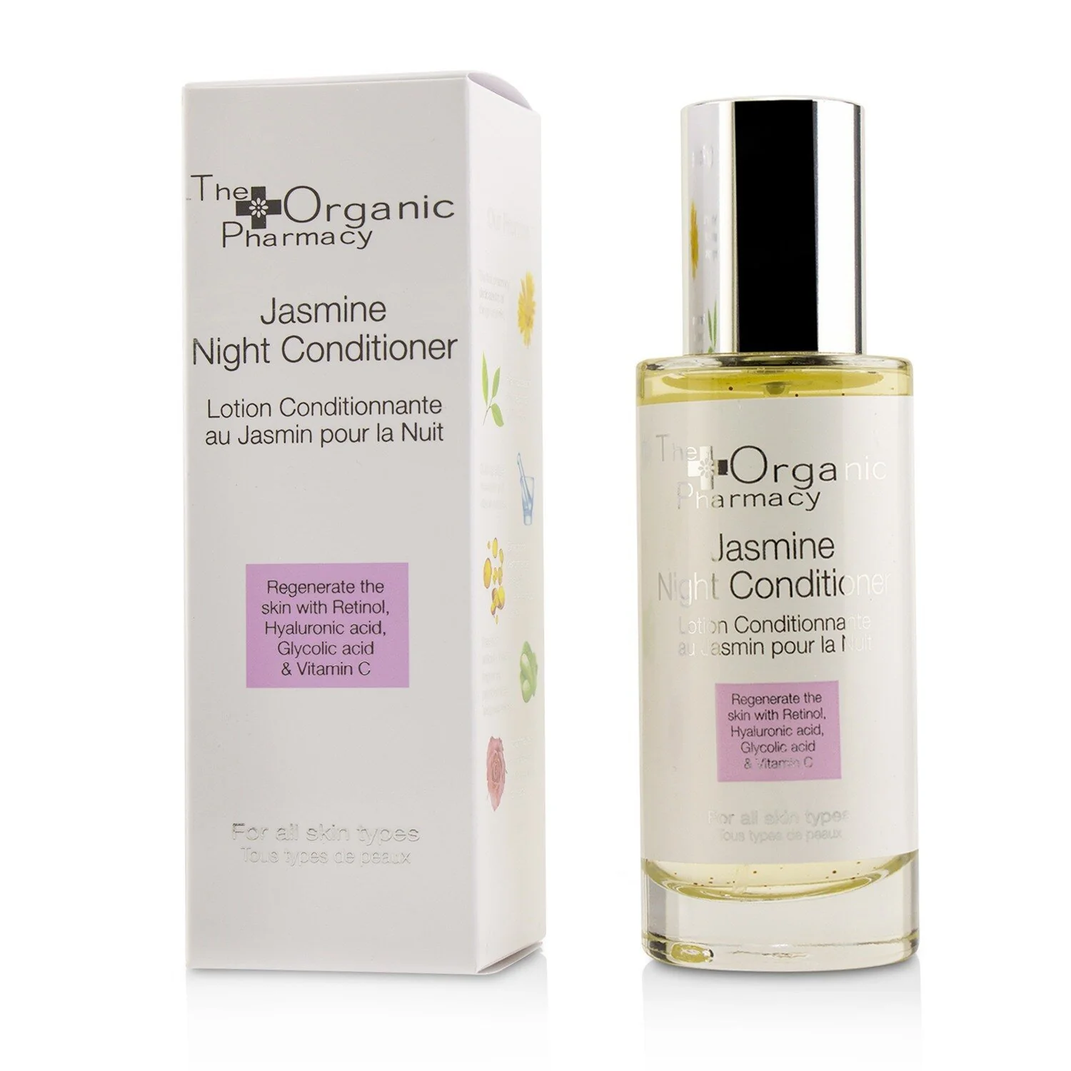 The Organic Pharmacy Jasmine Night Conditioner (Exp. Date: 10/2022)  50ml/1.7oz - Olabens
