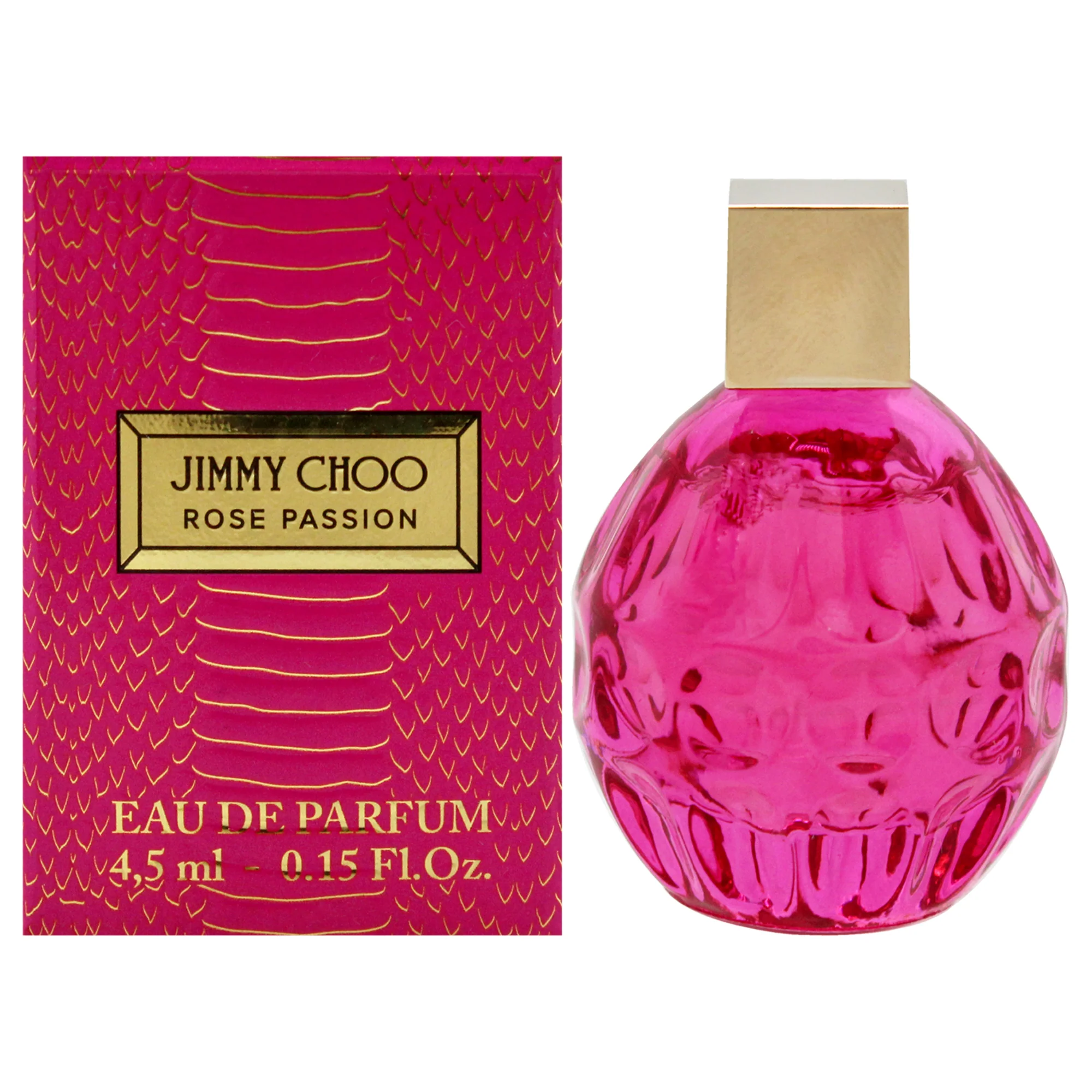 Rose Passion by Jimmy Choo for Women - 0.15 oz EDP Splash (Mini) - Olabens