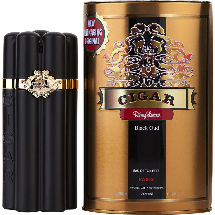 Remy Latour Cigar Black Oud Eau De Toilette Spray 100ml/3.3oz - Olabens