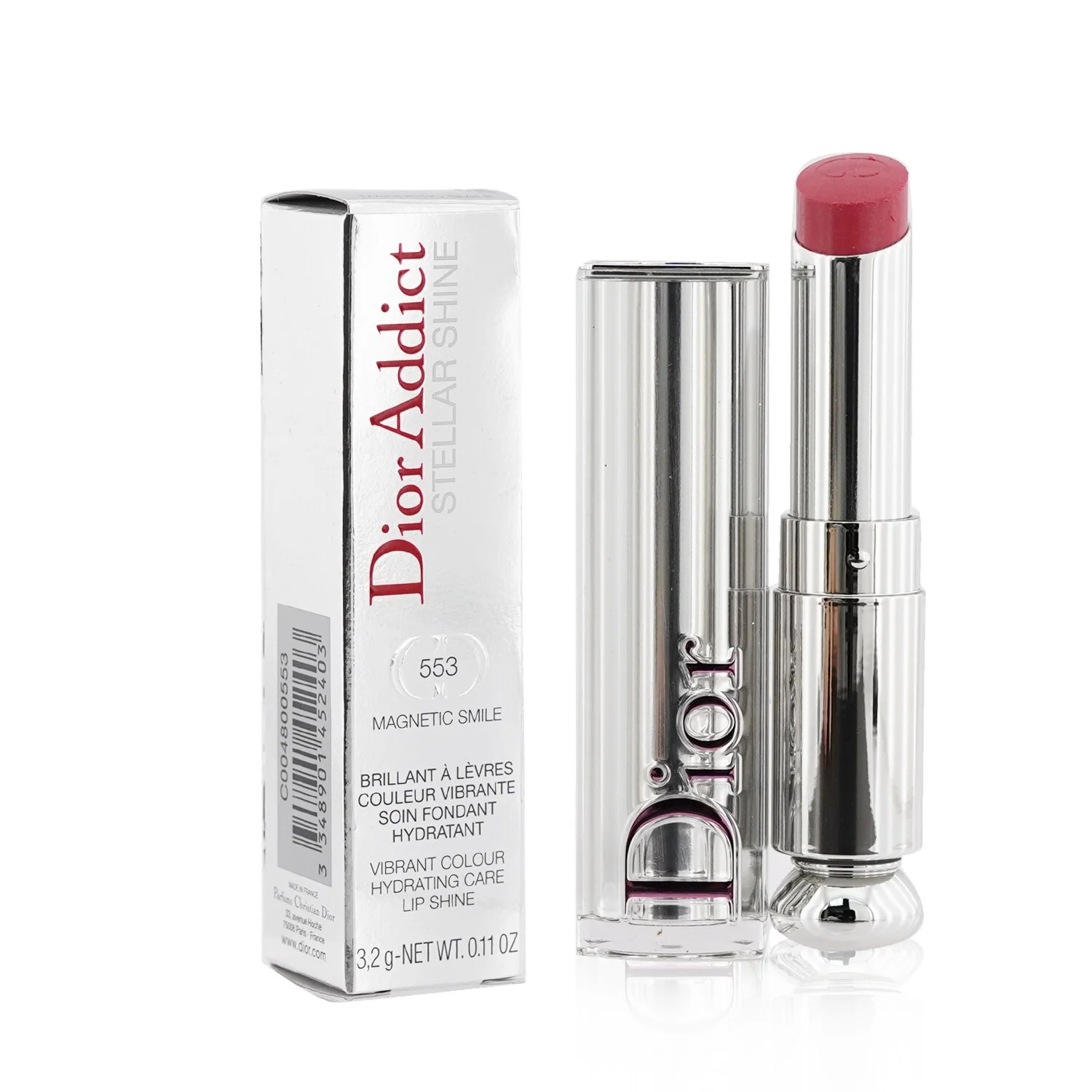 Christian Dior Dior Addict Stellar Shine Lipstick - # 859 Diorinfinity (Red)  3.2g/0.11oz - Olabens