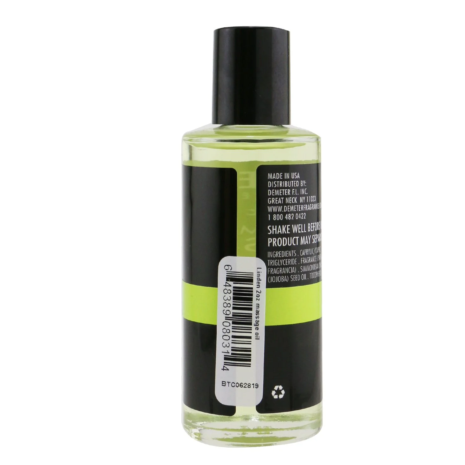 Demeter Linden Massage & Body Oil  60ml/2oz - Olabens