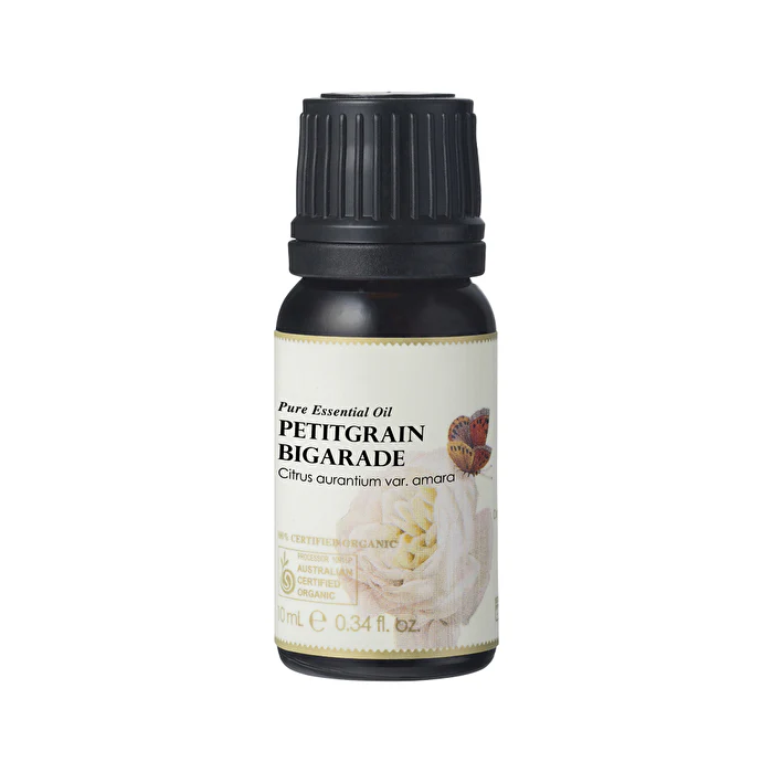 Ausganica 100% Certified Organic Essential Oil Petitgrain Bigarade 10ml - Olabens