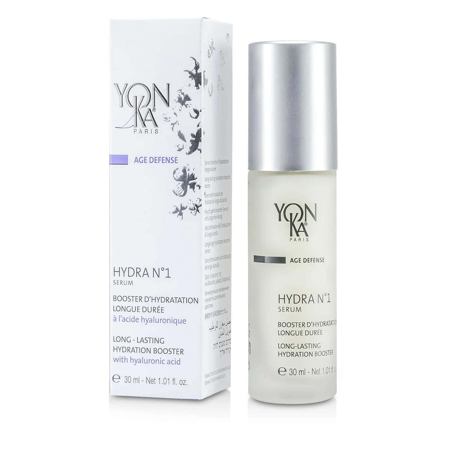 Yonka Age Defense Hydra No.1 Serum With Hyaluronic Acid - Long-Lasting Hydration Serum  30ml/1.01oz - Olabens