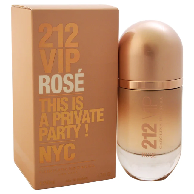 Carolina Herrera 212 VIP Rose by Carolina Herrera for Women - 1.7 oz EDP Spray - Olabens