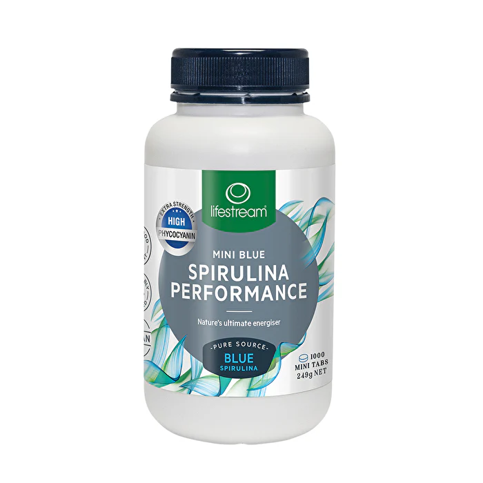 LifeStream Spirulina Performance Mini Blue Mini Tab 1000t - Olabens