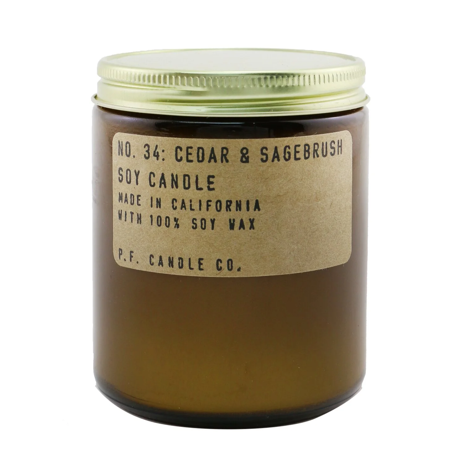 P.F. Candle Co. Candle - Cedar & Sagebrush  204g/7.2oz - Olabens