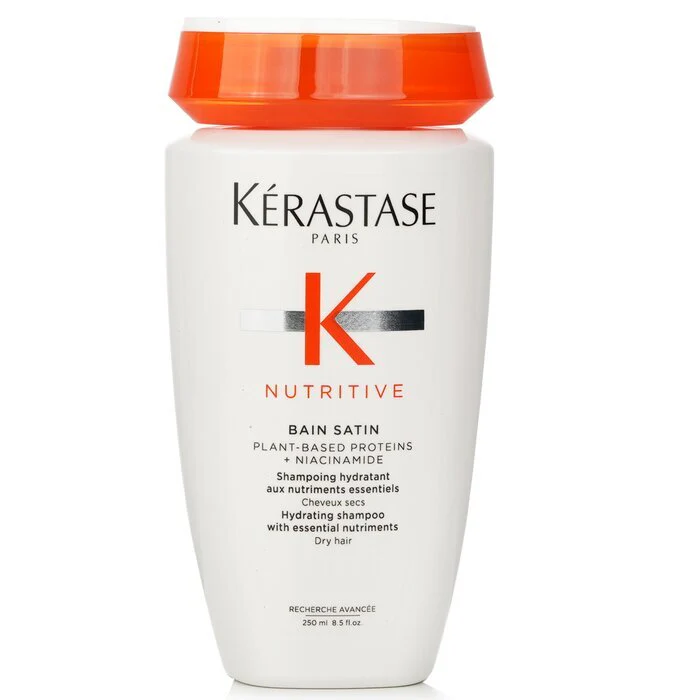 Kerastase Nutritive Bain Satin Hydrating Shampoo With Essential Nutriments (Dry Hair) 250ml/8.5oz - Olabens