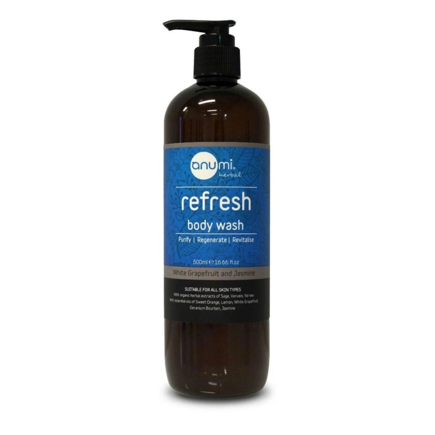 Anumi Skincare BODY WASH-REFRESH 500ML  500ML - Olabens