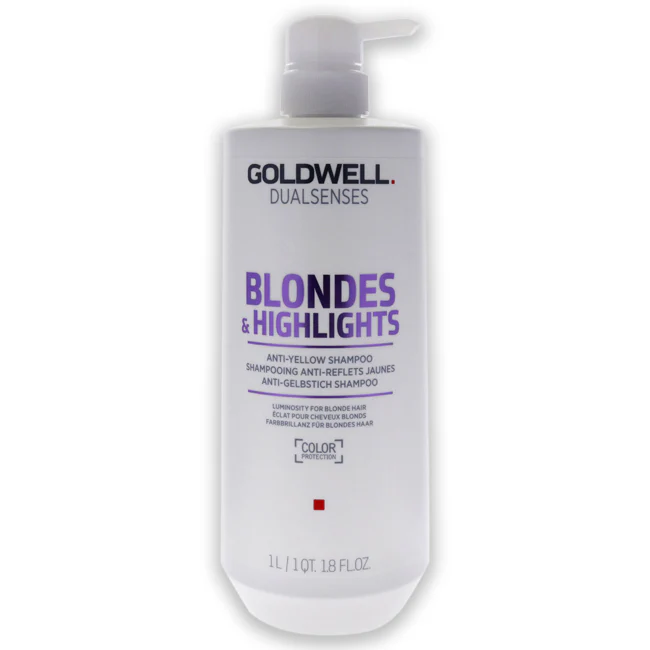 Goldwell Dualsenses Blondes and Highlights Shampoo by Goldwell for Unisex - 34 oz Shampoo - Olabens