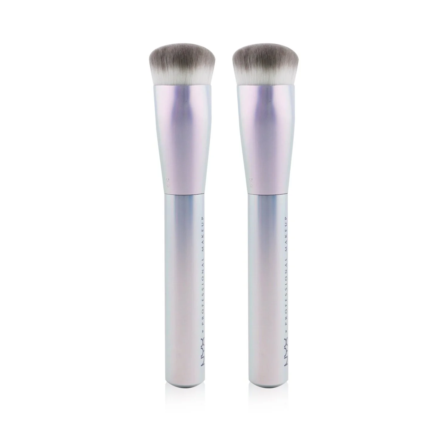 NYX Holographic Halo Sculpting Buffing Brush Duo Pack  2pcs - Olabens