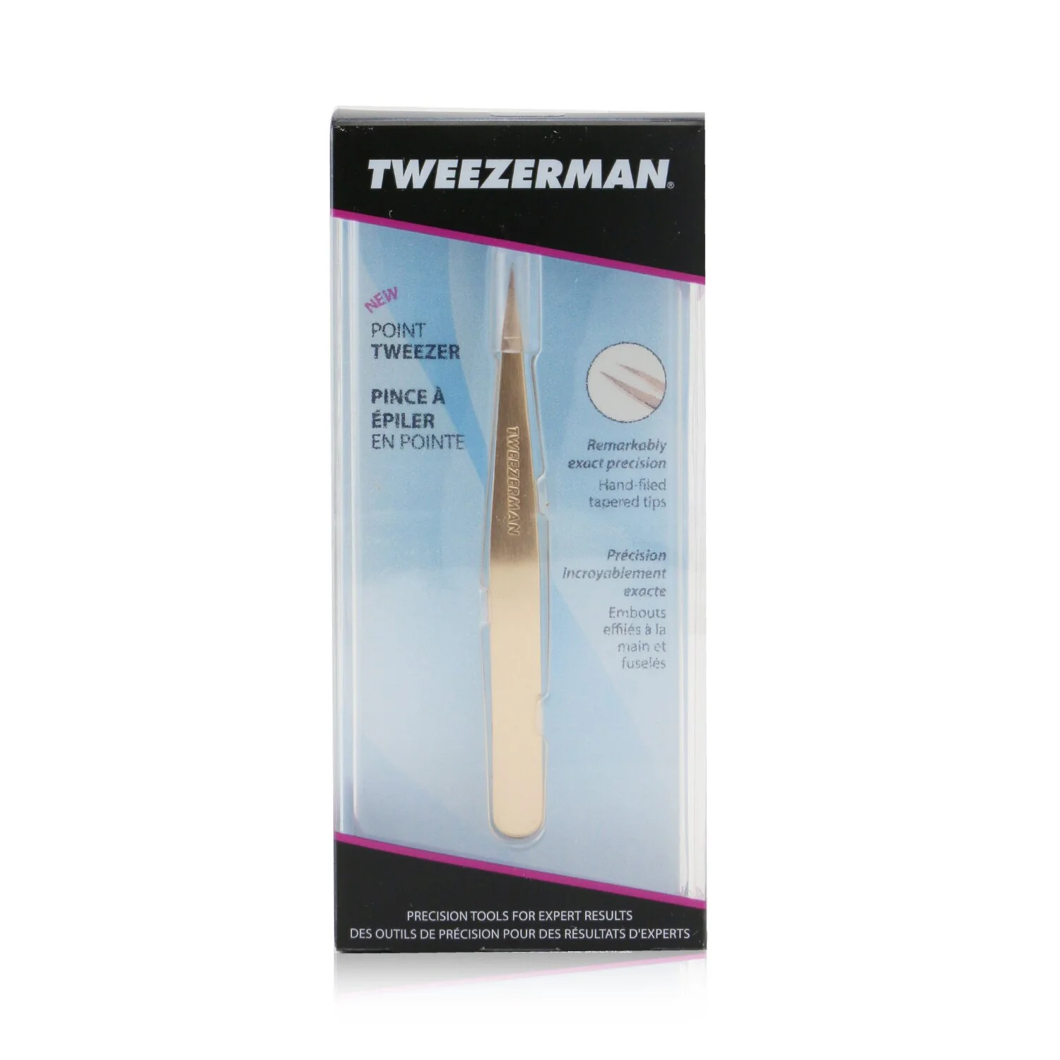 Tweezerman Point Tweezer - Rose Gold - Olabens