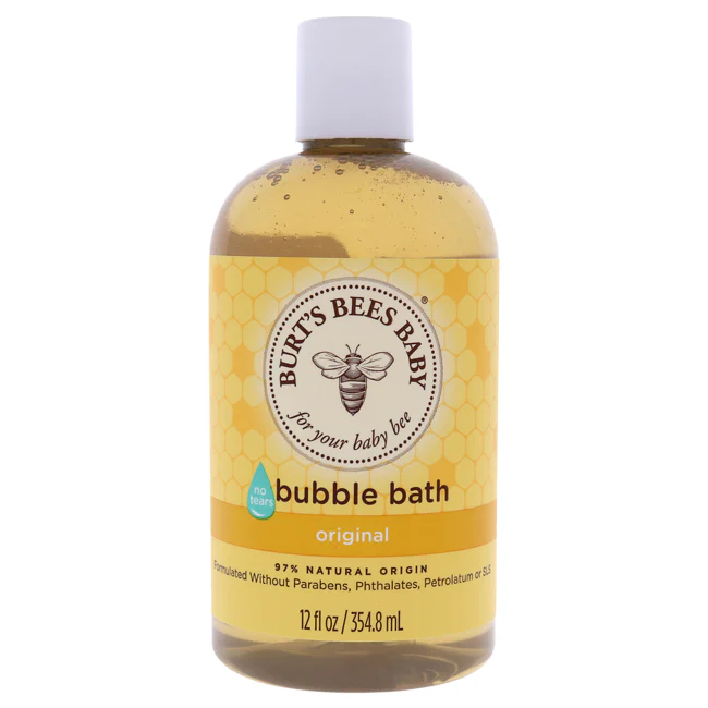 Bubble Bath by Burts Bees for Kids - 12 oz Body Wash - Olabens