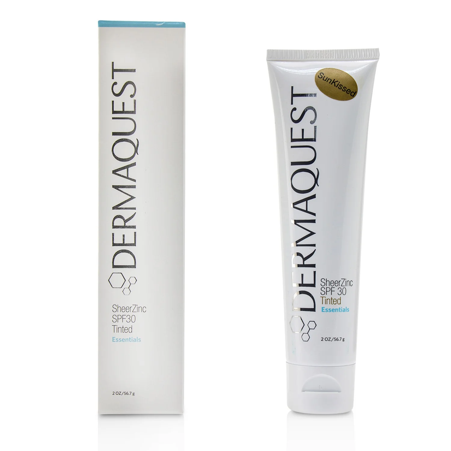 DermaQuest Essentials SheerZinc SPF 30 Tinted - Sunkissed  56.7g/2oz - Olabens