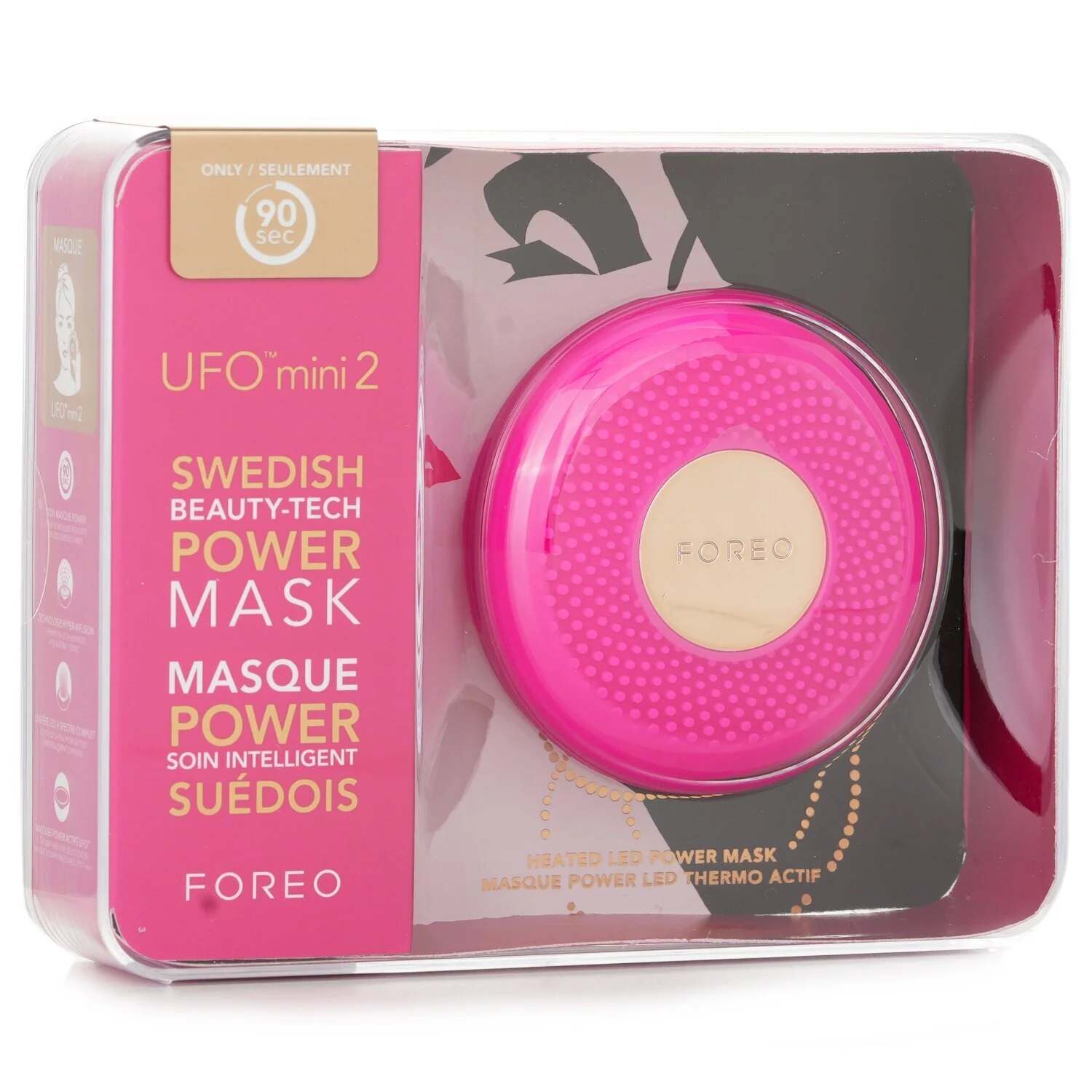 FOREO UFO Mini 2 Smart Mask Treatment Device - # Fuchsia  1pcs - Olabens