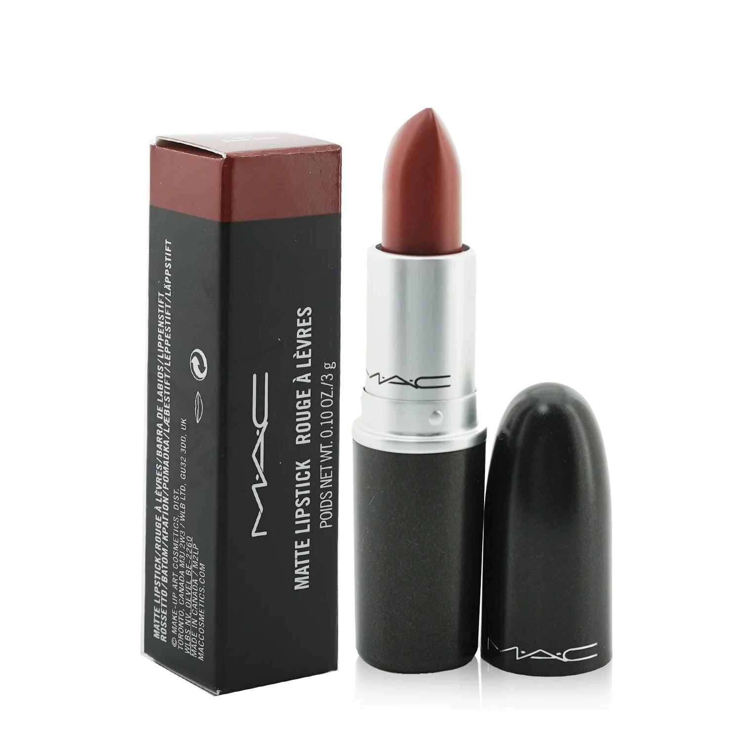 MAC Lipstick - Sugar Dada (Matte)  3g/0.1oz - Olabens