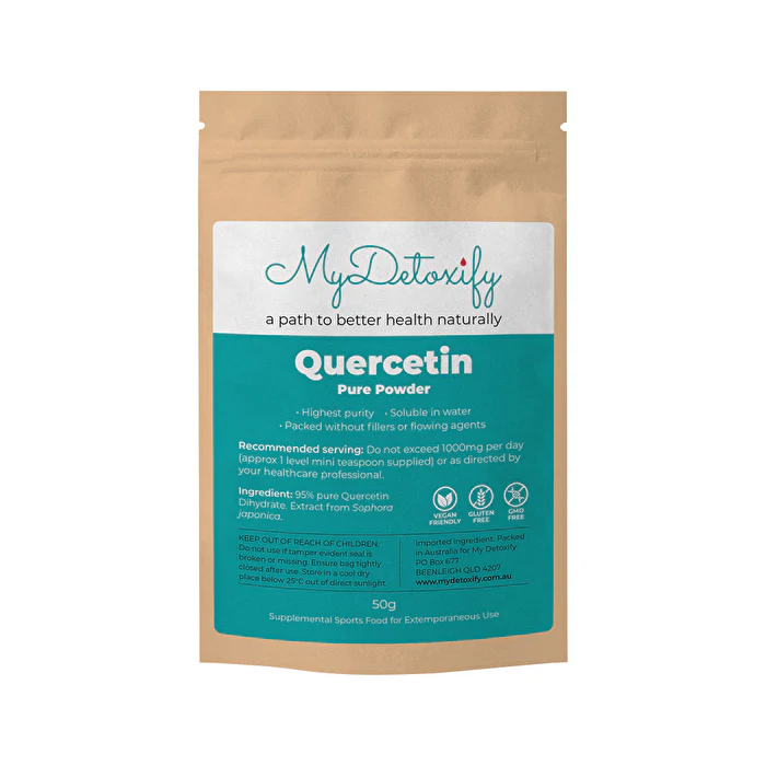 MyDetoxify Quercetin Pure Powder 50g - Olabens