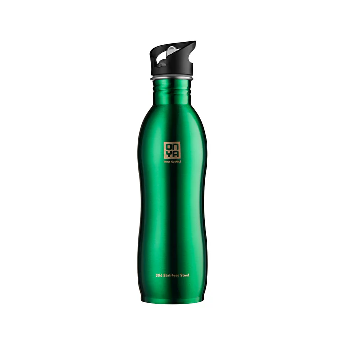 Onya For Life H2Onya Stainless Steel Bottle Green 1000ml - Olabens
