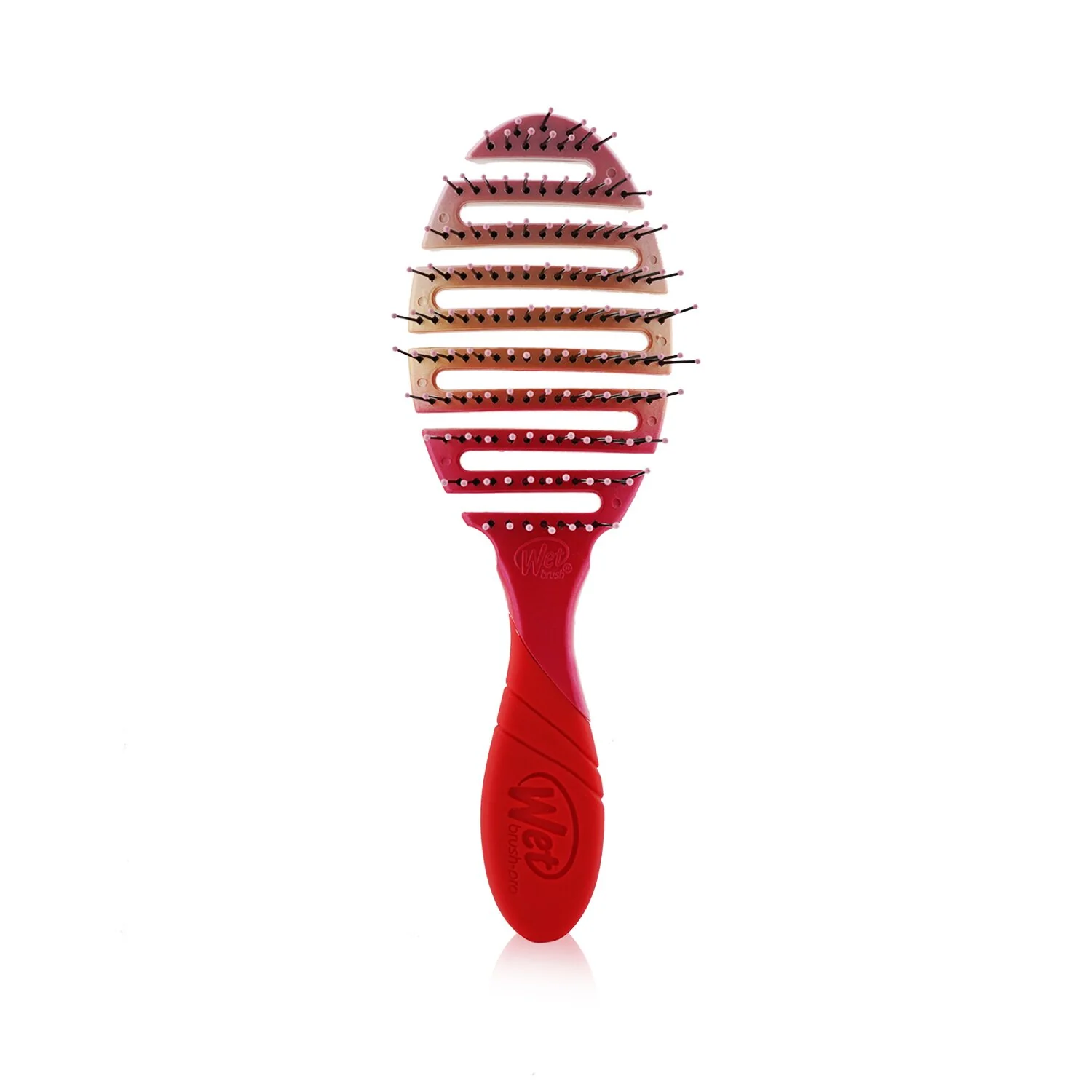 Wet Brush Pro Flex Dry Ombre - # Coral (Box Slightly Damaged)  1pc - Olabens