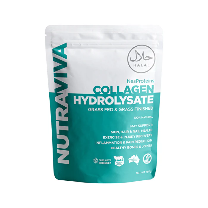 Nutraviva Collagen Hydrolysate (Beef) Halal 450g - Olabens