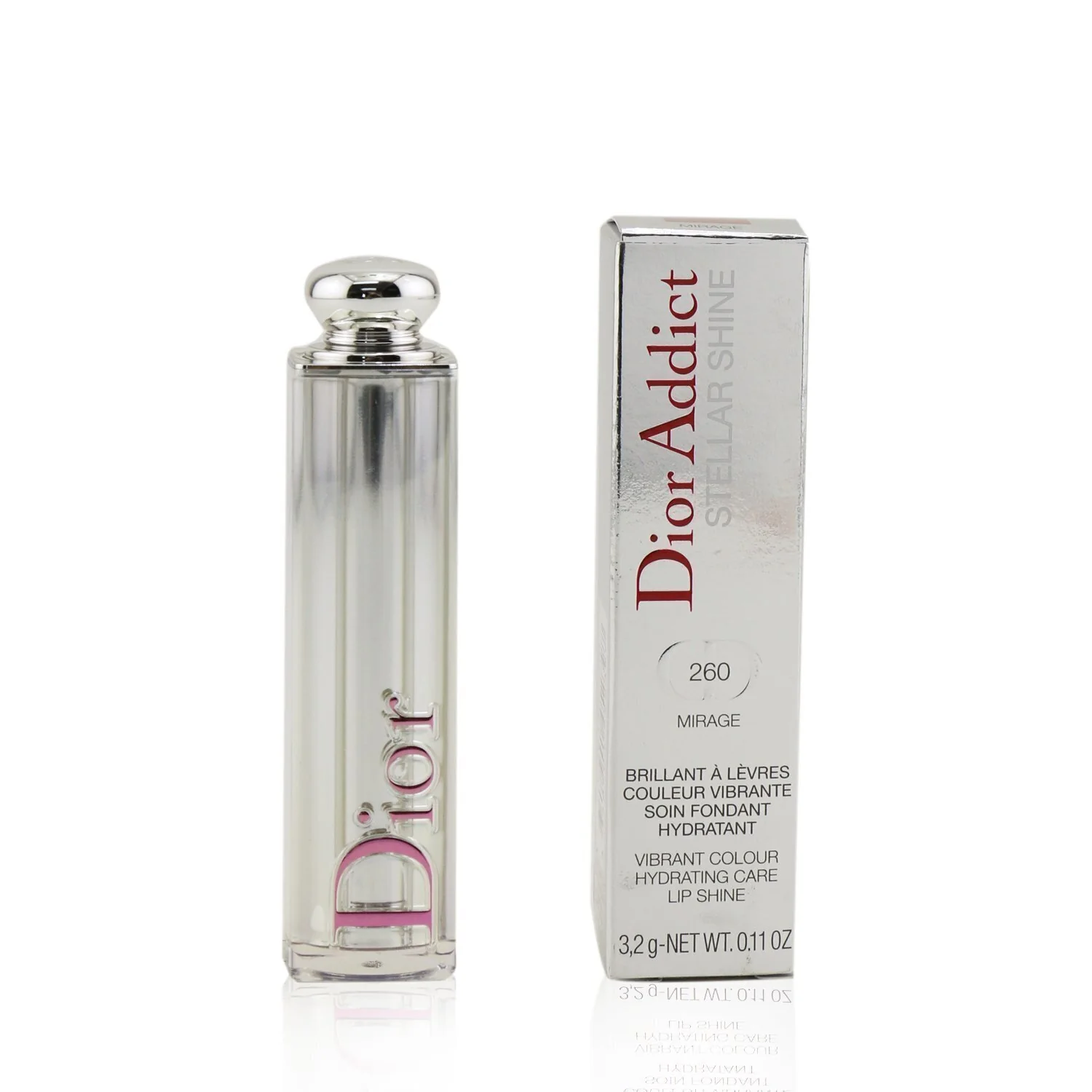 Christian Dior Dior Addict Stellar Shine Lipstick - # 649 Diorosphere (Dark Peach)  3.2g/0.11oz - Olabens