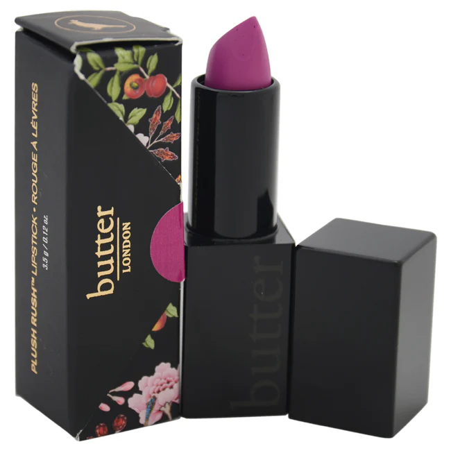 Butter London Plush Rush Lipstick - !!! (Exclamation) by Butter London for Women - 0.12 oz Lipstick - Olabens