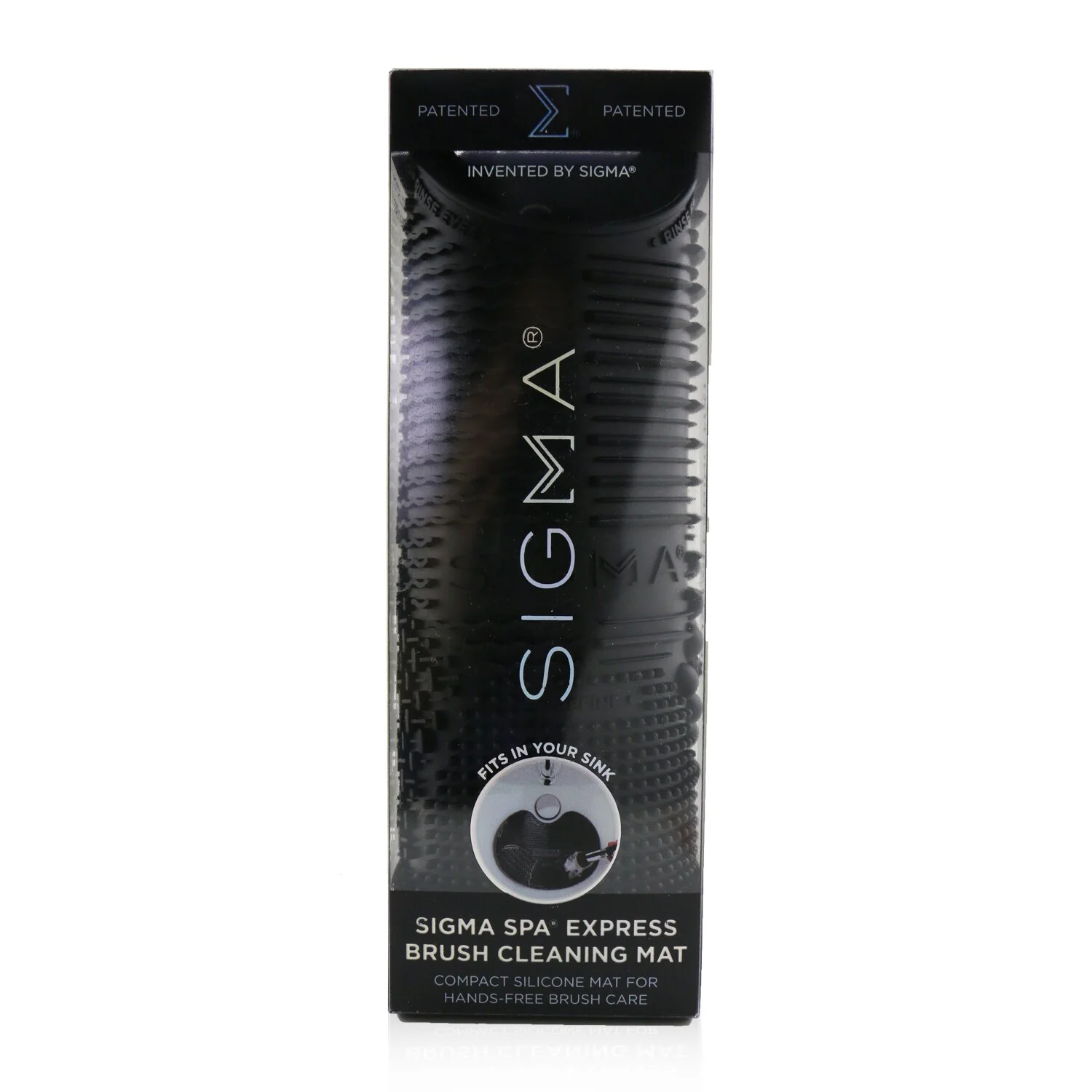 Sigma Beauty Spa Express Brush Cleaning Mat - Black - Olabens