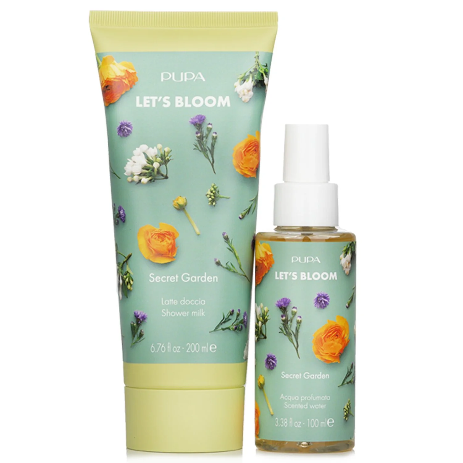 Pupa Let`s Bloom Kit 2 Secret Garden:  2pcs - Olabens