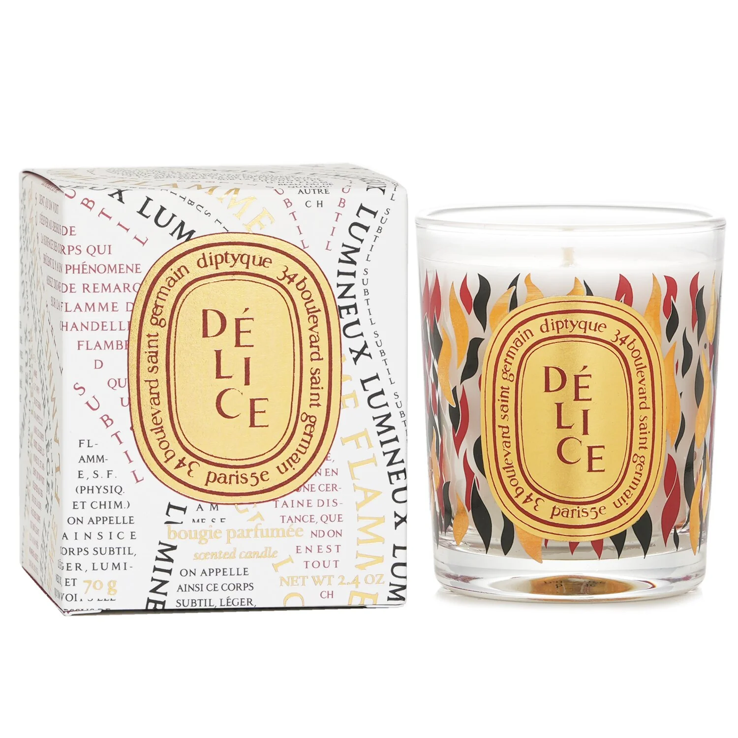 Diptyque Scented Candle - Delice(Delight)  70g - Olabens