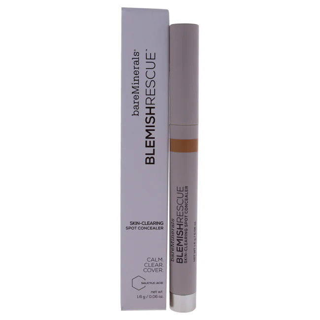 bareMinerals Blemish Rescue Skin Clearing Spot Concealer - 3.5 C Medium Tan by bareMinerals for Women - 0.06 oz Concealer - Olabens