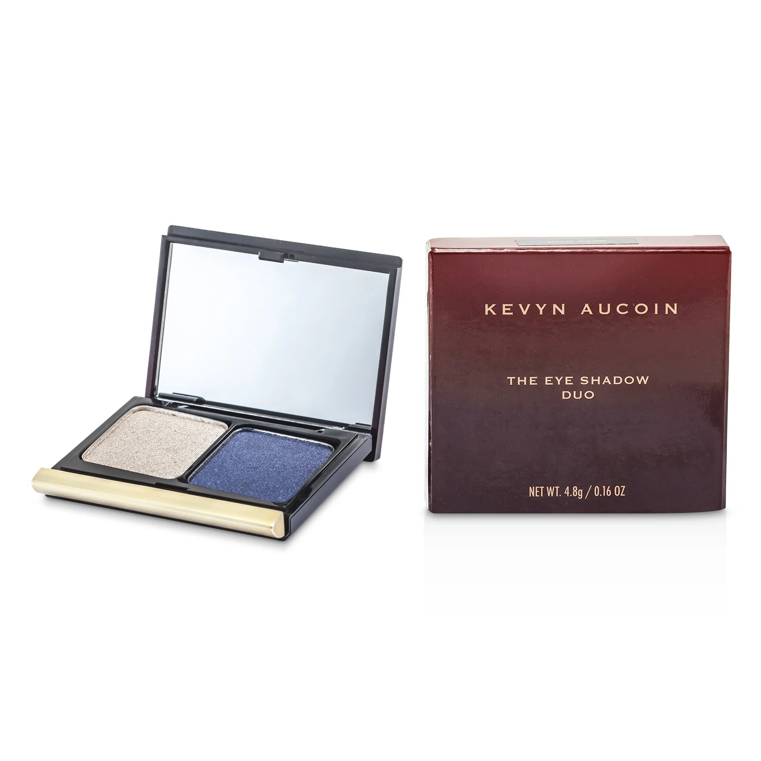 Kevyn Aucoin The Eye Shadow Duo - # 212 Soft Sky / Tangerine  4.8g/0.16oz - Olabens