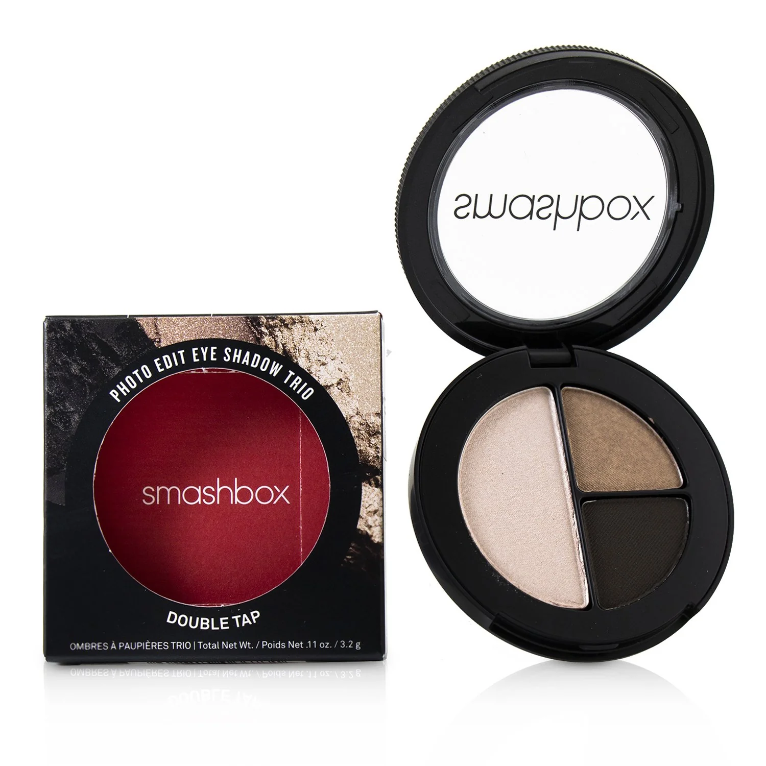 Smashbox Photo Edit Eye Shadow Trio - # Punked (Blackout, Punked, Rock Icon)  3.2g/0.11oz - Olabens