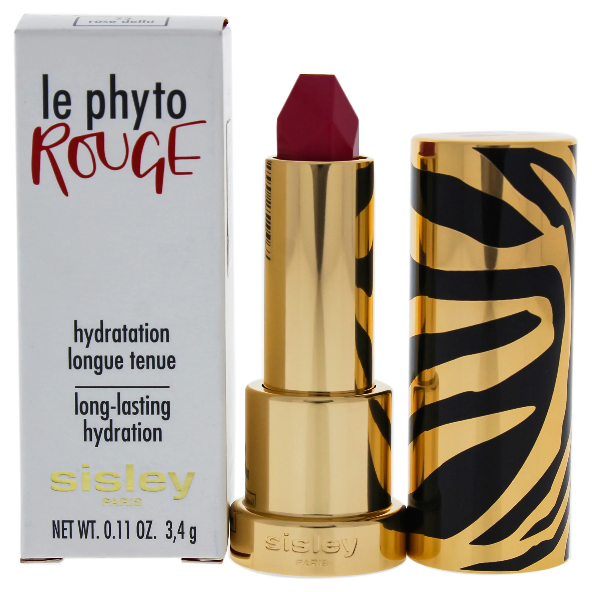 Le Phyto Rouge Lipstick - 23 Rose Delhi by Sisley for Women - 0.11 oz Lipstick - Olabens