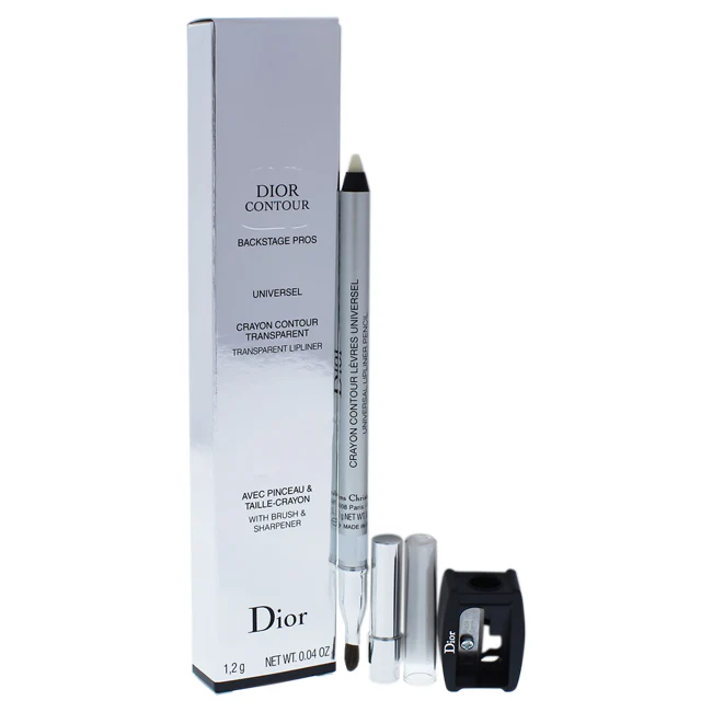 Christian Dior Dior Contour Transparent Lip Liner With Brush And Sharpener by Christian Dior for Women - 0.04 oz Lip Liner - Olabens