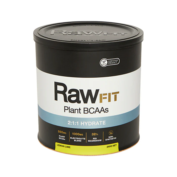 Amazonia Raw FIT Plant BCAAs 2:1:1 Hydrate Lemon & Lime 250g - Olabens
