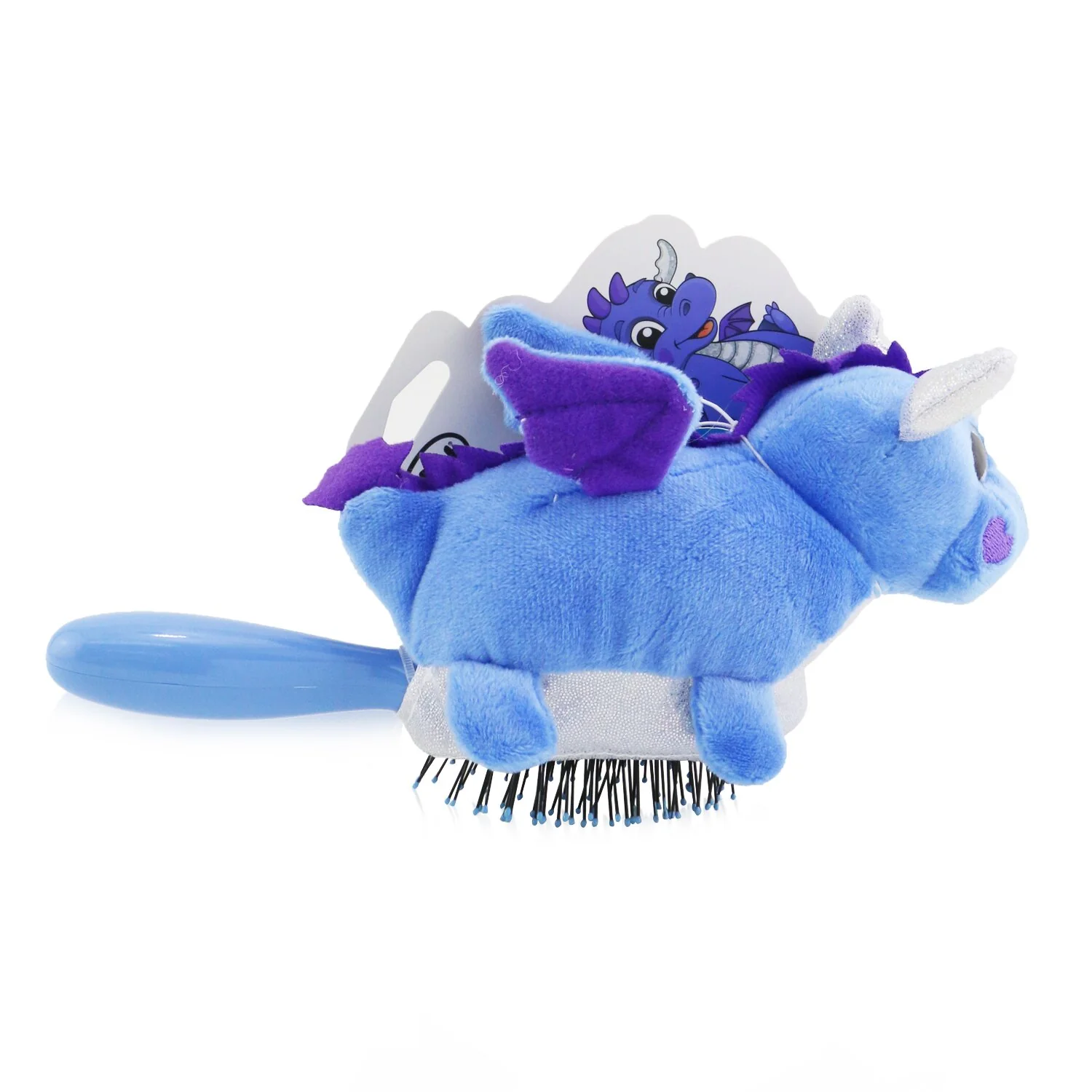 Wet Brush Plush Brush - # Dragon  1pc - Olabens