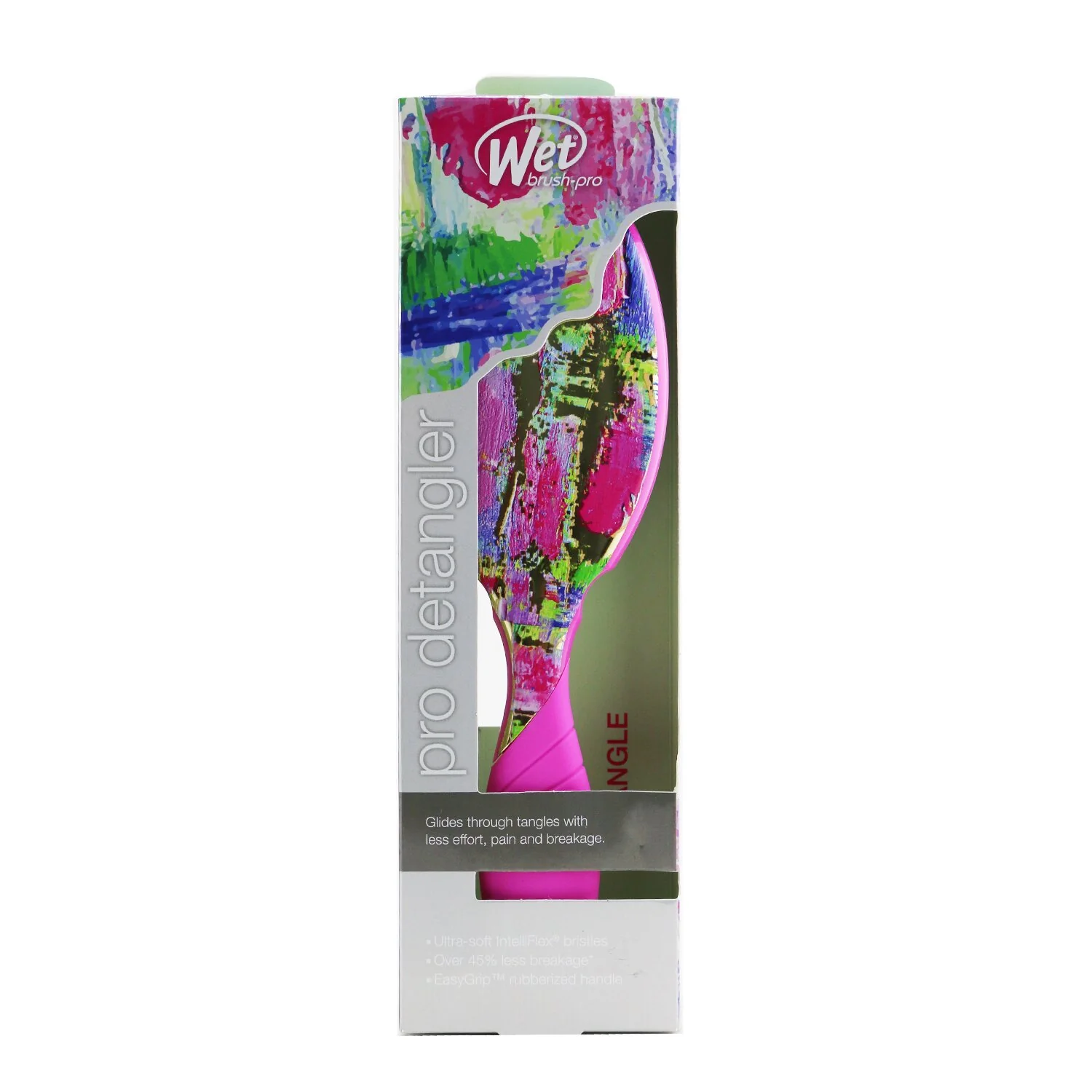 Wet Brush Pro Detangler Bright Future - # Pink  1pc - Olabens