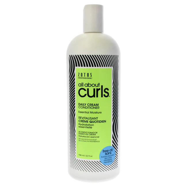 Daily Cream Conditioner by All About Curls for Unisex - 32 oz Conditioner - Olabens