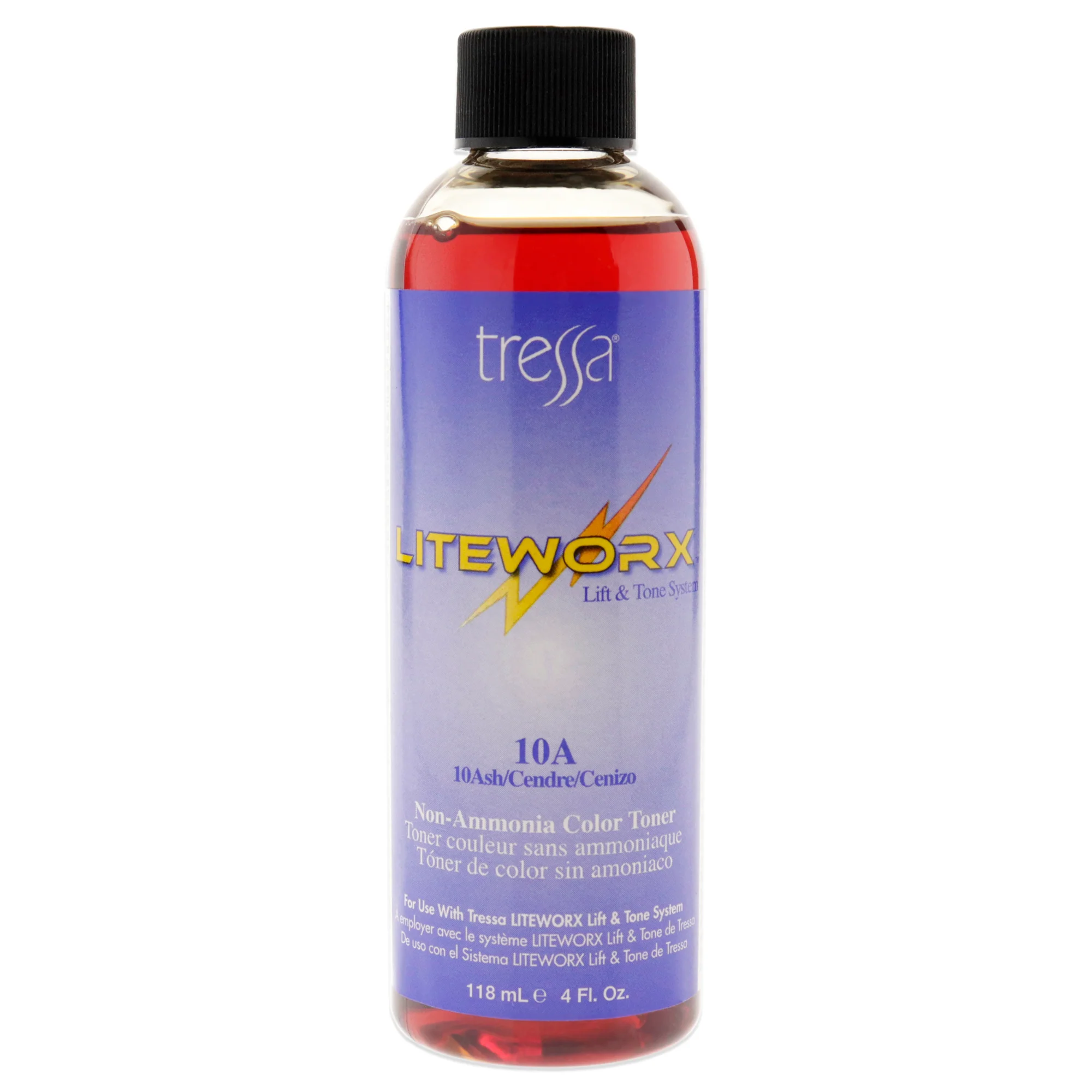 Tressa Liteworx Toner - 10A Ash by Tressa for Unisex - 4 oz Toner - Olabens