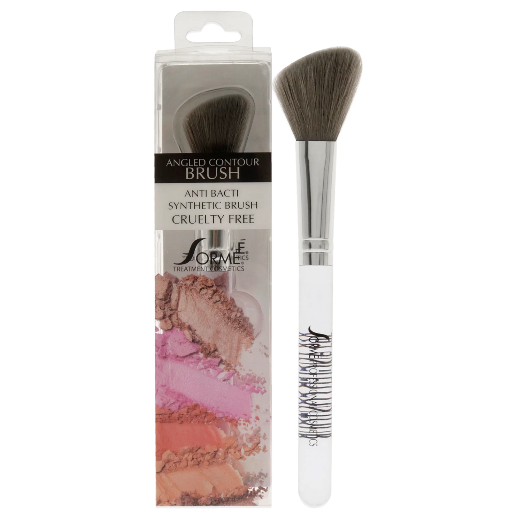 Angled Contour and Blush Brush by Sorme Cosmetics for Women - 1 Pc Brush - Olabens