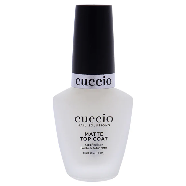 Cuccio Matte Top Coat by Cuccio for Women - 0.43 oz Nail Polish - Olabens