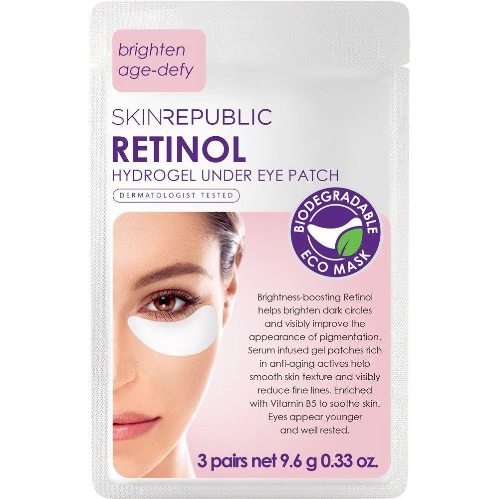 Skin Republic Retinol Under Eye Biodegradable Patches 9.6g - Olabens