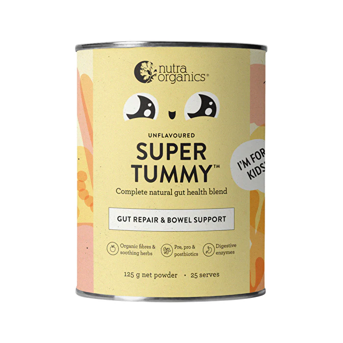 Nutra Organics Super Tummy Unflavoured 125g - Olabens